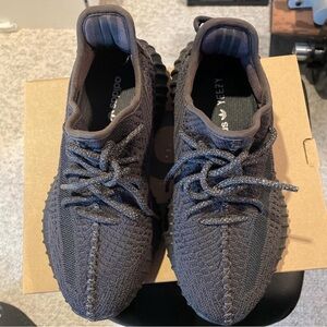 Black reflective yeezy 350 for sale!